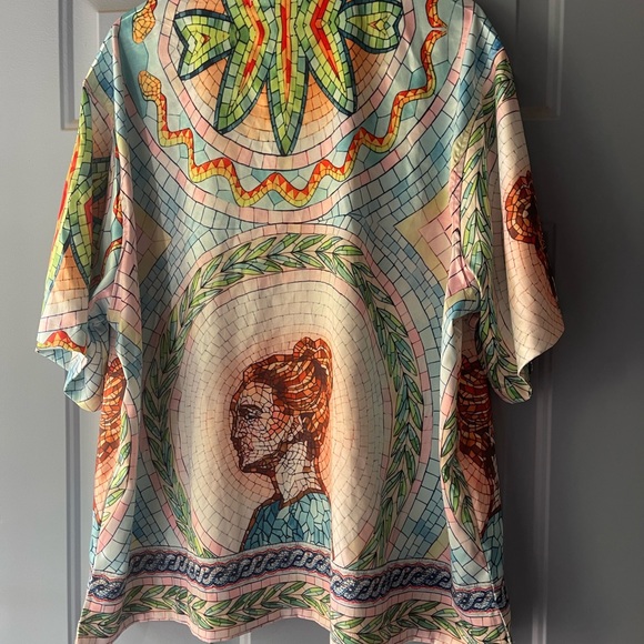Colorful Mosaic Print Men’s lounge set - Picture 1 of 4